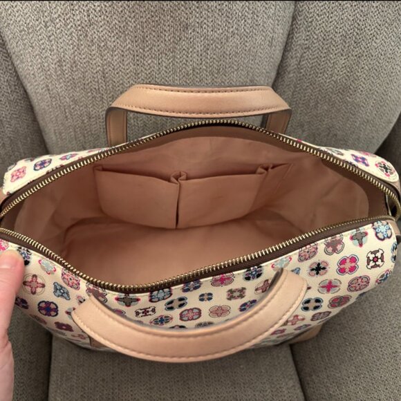 👜 TOUS Printed Canvas Satchel | Crossbody Strap | Dust Bag Included 👜 - Picture 5 of 6